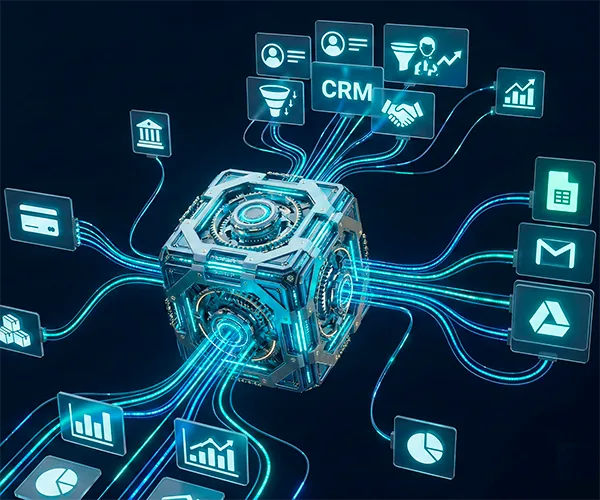 CRM and external service integration